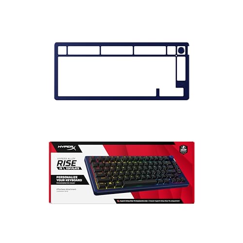 HyperX Alloy Rise 75専用 交換用トッププレート マグネット式